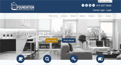 Desktop Screenshot of foundationhomes.com